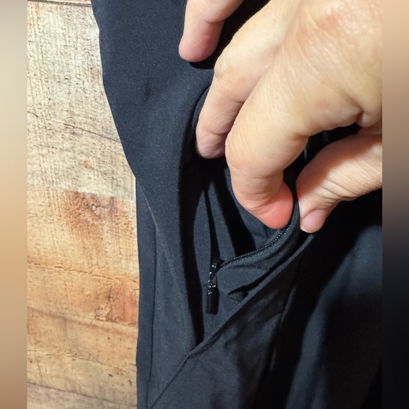 Athleta Marlow Maxi Dress Black Sz XL NWT Beach Lounge Athleisure Activewear - Picture 7 of 16